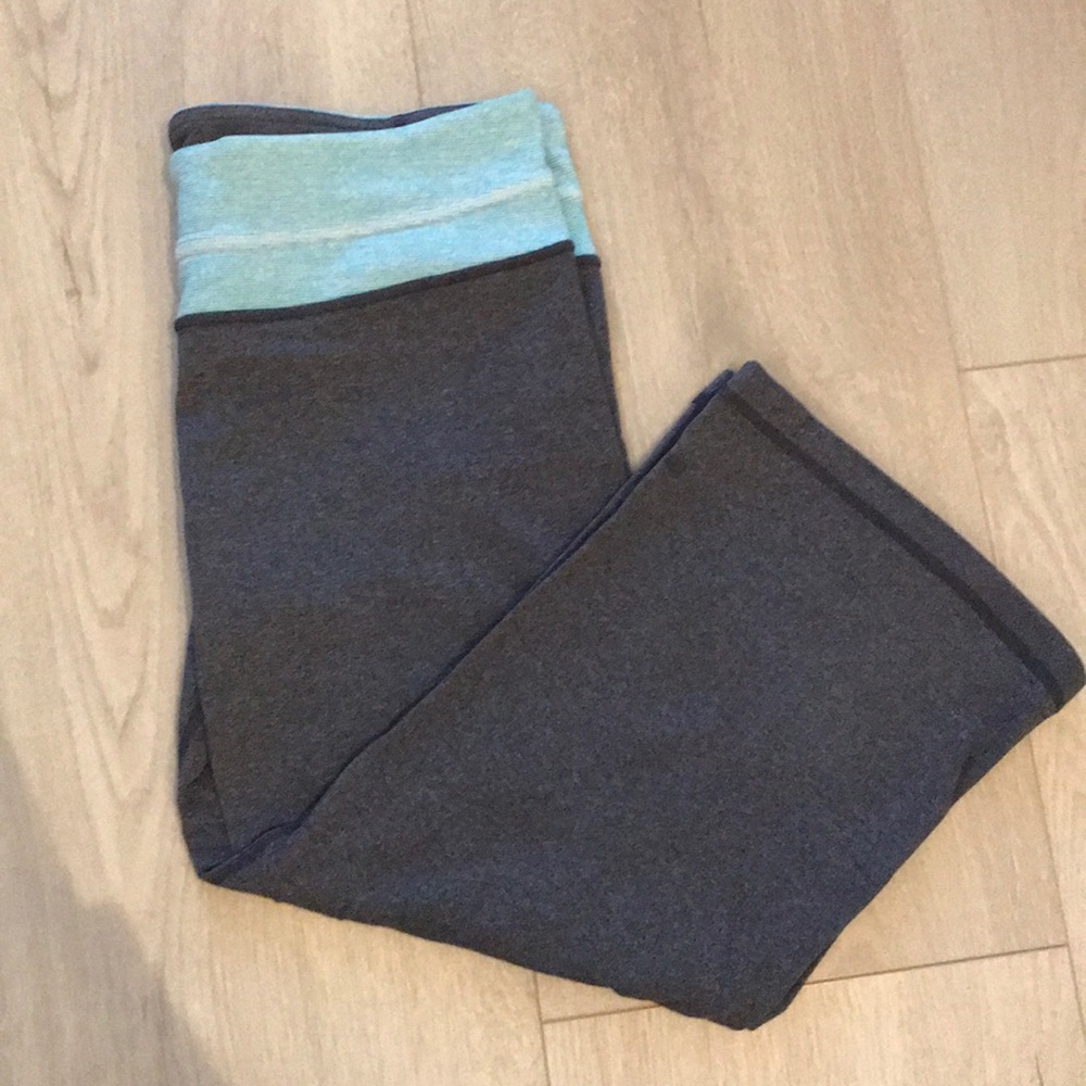 Lululemon Grey Capri Leggings